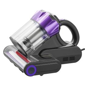 Mattress Vacuum Cleaner, 550W Bed Vacuum Cleaner with 18Kpa Powerful Suction and Dual Dust Bin, HEPA Filter & Heating