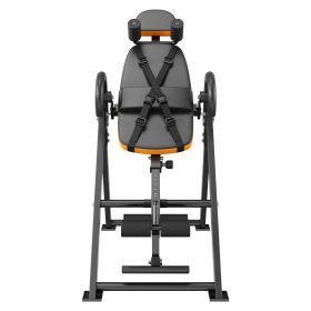 Inversion Table, 300lbs Capacity Heavy Duty Inversion Table, Decompression Back Stretcher Machine, Strength Training Equipment with Headrest