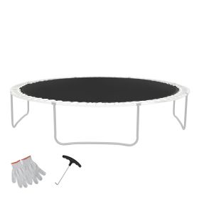 Replacement Trampoline Mat, Jumping Mat Fits 12ft Frame, Universal Jumping Mat for 12ft Round Trampoline