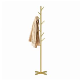 Clothing Rack, Golden Metal Freestanding Heavy Duty Clothes Rack With Marble Base, Multipurpose Garment Hanger For Bedroom, Hat, Scarf, Jacket, (Option: Defaulttitle)