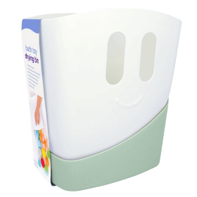 Bath Toy Drying Bin: Waterproof Baby Bath Storage Container, Polypropylene Construction (Color: Sage)